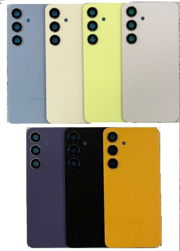 Back Panel With Camera Glass for Samsung Galaxy S24 Orange
