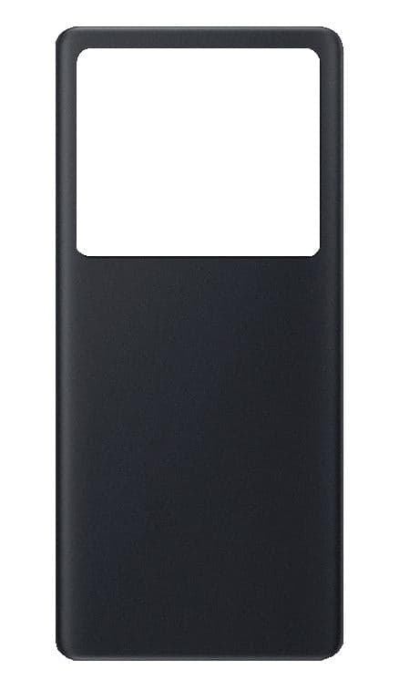 Back Panel Glass for Vivo X80 Pro Cosmic Black