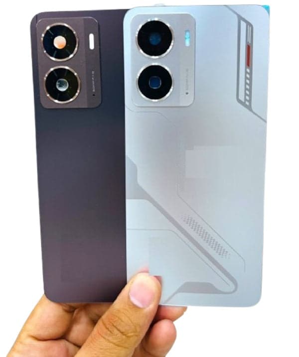 Back Panel with Camera Glass for Realme P3 5G Silver