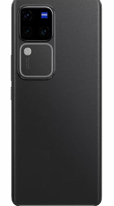 Back Panel with Camera Glass for Vivo V30 5G Black