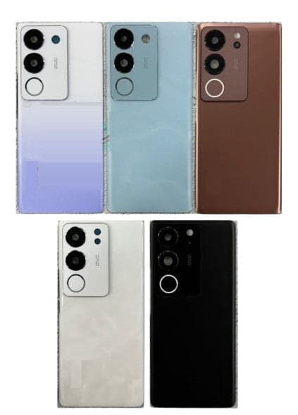 Back Panel with Camera Glass for Vivo V29 Pro Purple