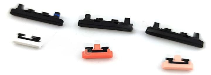 External Side Button Out Keys for Google Pixel 4 Black