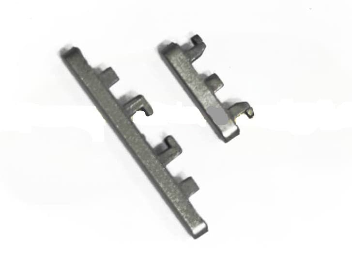 External Side Button Out Keys for Vivo T4 5G Silver