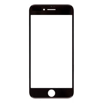 Touch Screen Front Glass for Apple iPhone 8 Plus Black