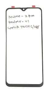 Touch Screen Front Glass for Realme U1 Black