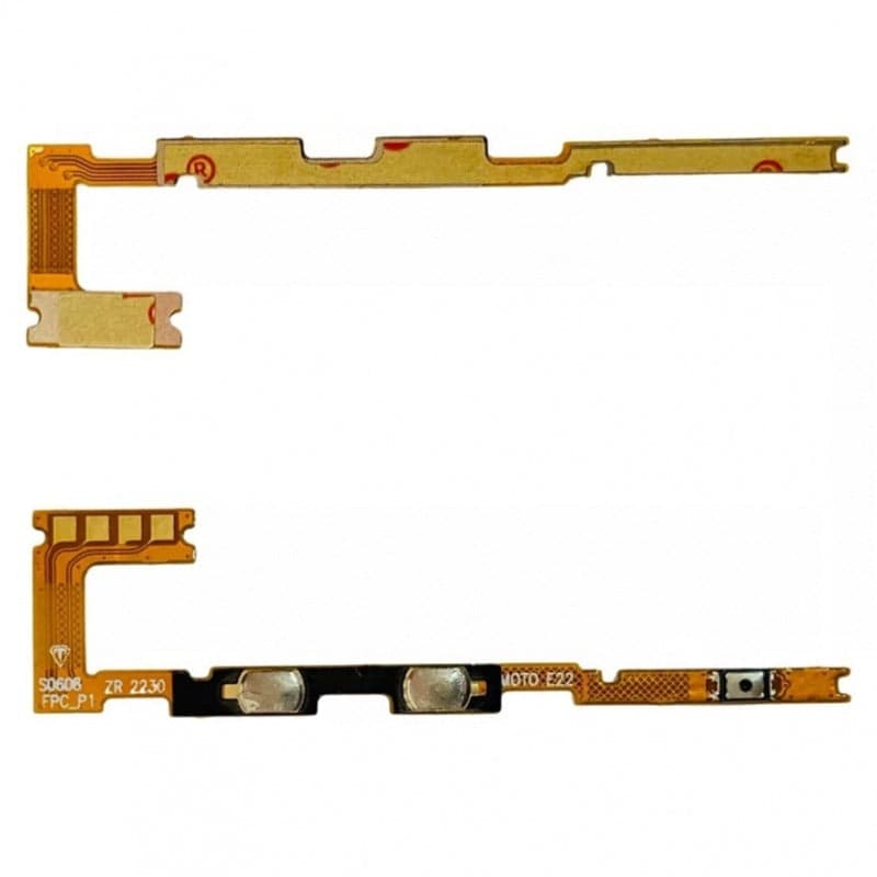 Internal Power Volume Button Flex for Moto E22