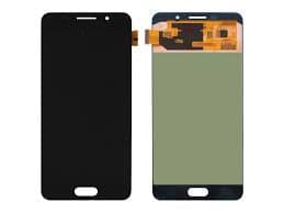 Lcd Display Combo Folder for Samsung Galaxy A7 2016 Black