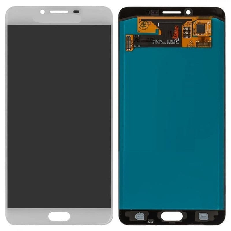 Lcd Display Combo Folder for Samsung Galaxy C9 Pro White