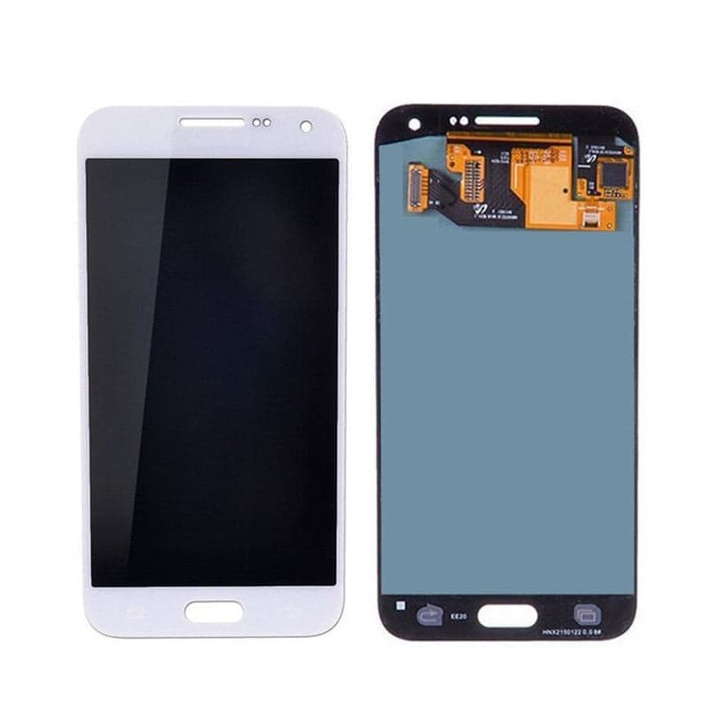 Lcd Display Combo Folder for Samsung Galaxy E5 White