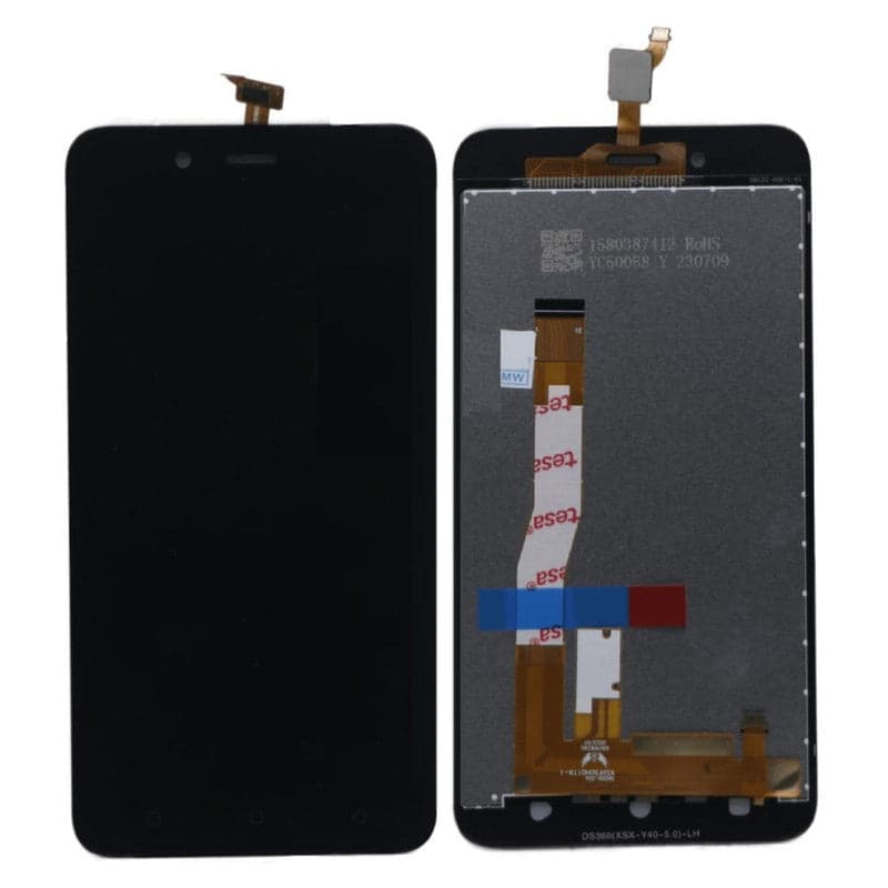 LCD Display Folder Combo for Lava Benco Y40 Black
