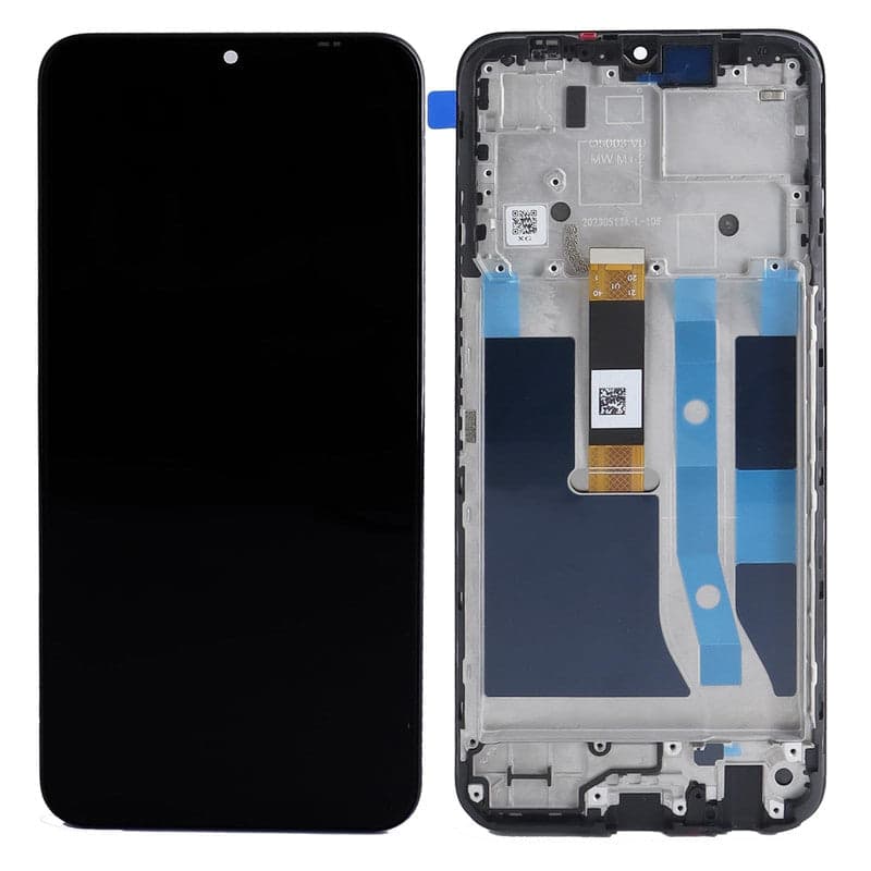 Lcd Display Combo Folder for Motorola Moto G42 Black