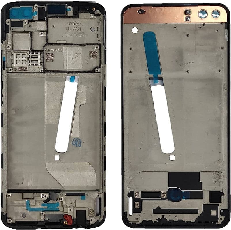 Lcd Frame Middle Chassis for Vivo V19 Black