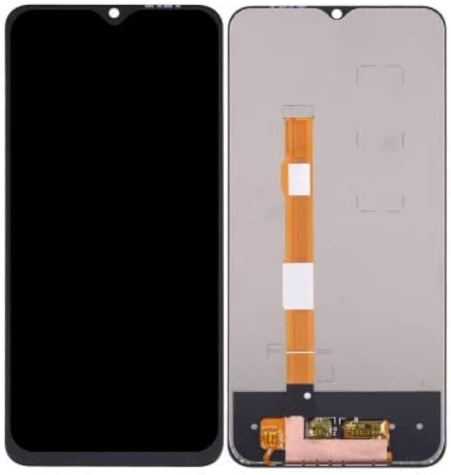 Lcd Display Combo Folder for Vivo Y33s Black
