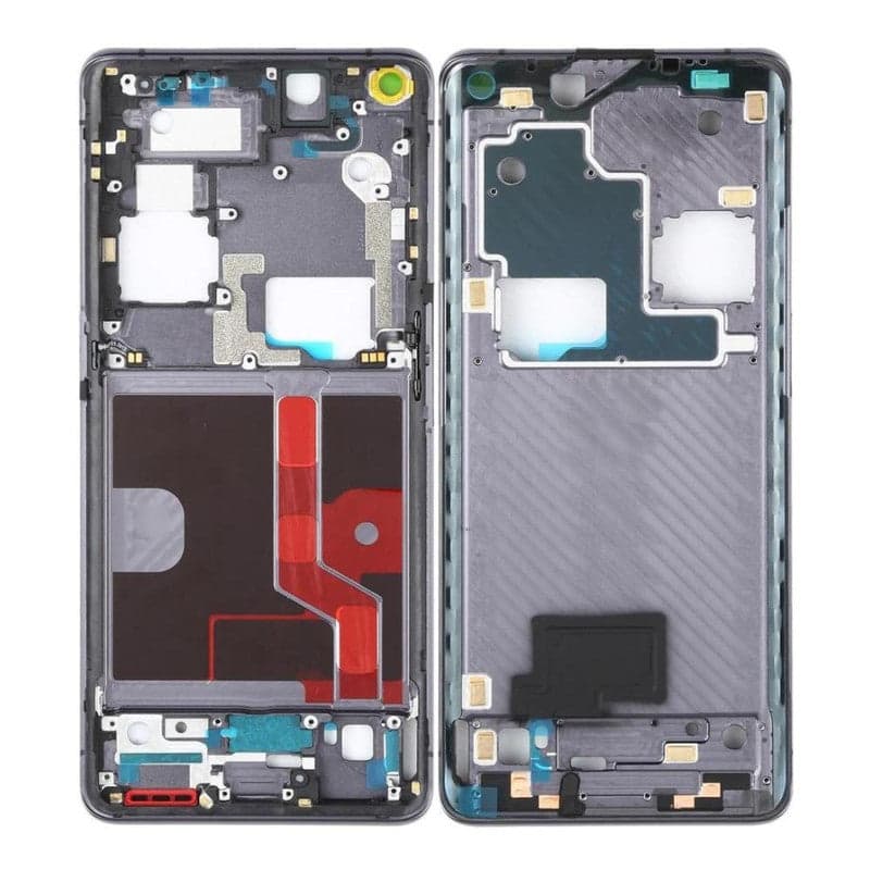 Lcd Frame Middle Chassis for Oppo Find X2 Pro Black