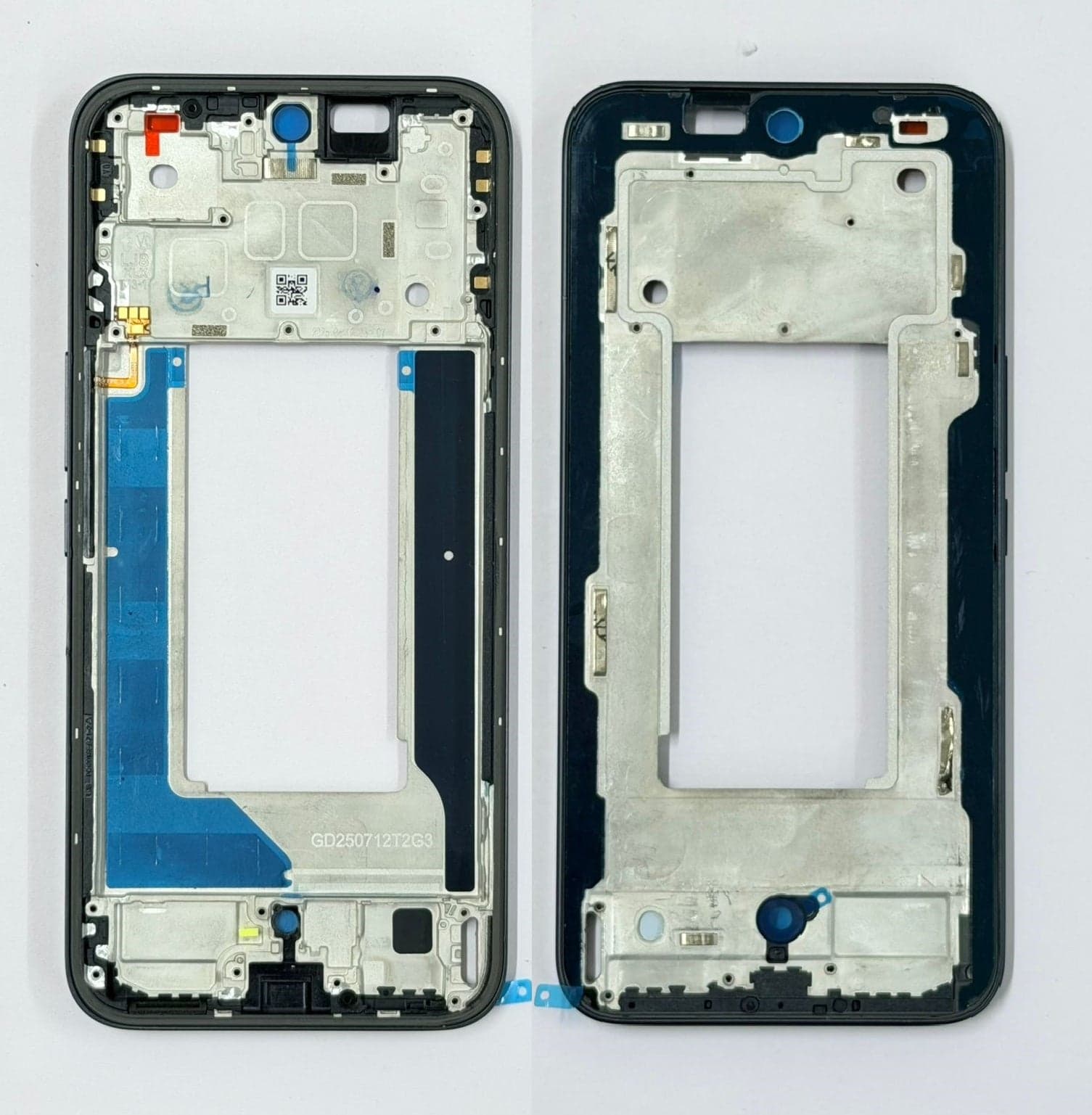 Lcd Frame Middle Chassis for Tecno Pova 7 Pro LJ8 Black