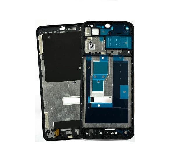 Lcd Frame Middle Chassis for Vivo Y02 Black