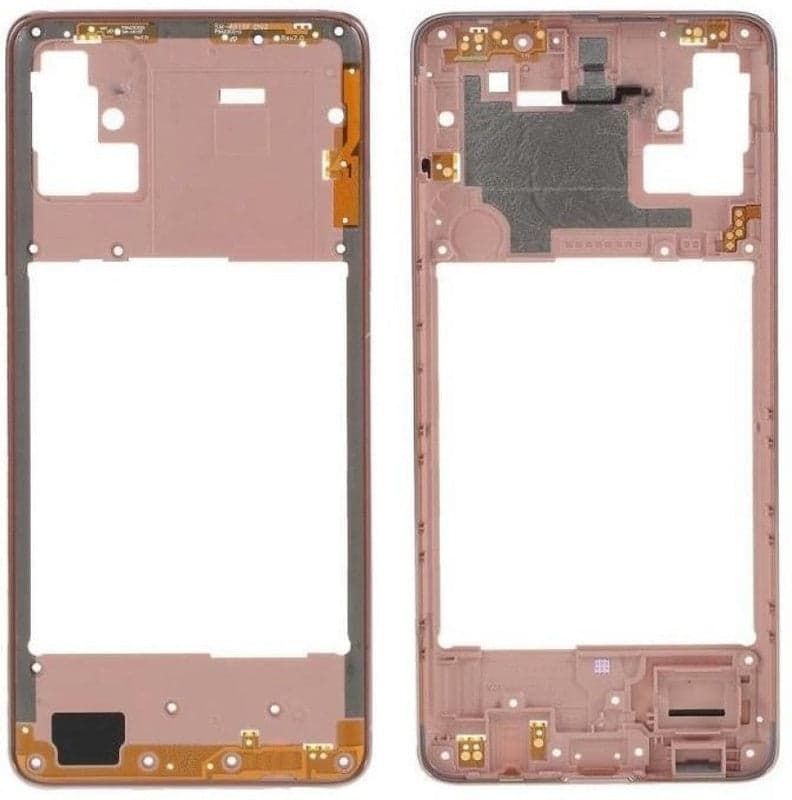 Middle Ring Outer Frame for Samsung Galaxy A51 Pink