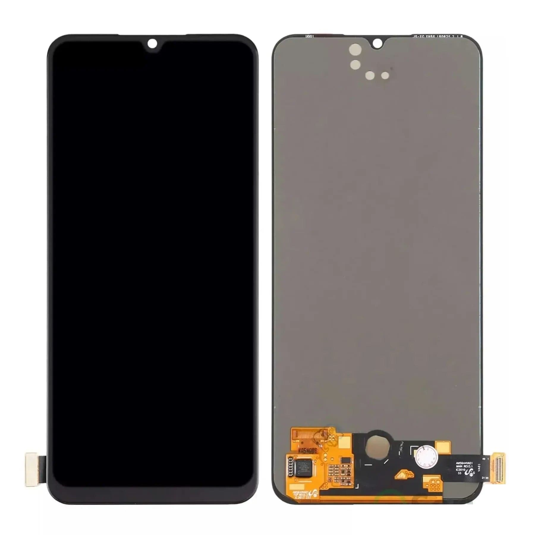 OLED Lcd Display Combo Folder for Vivo V20 SE Black