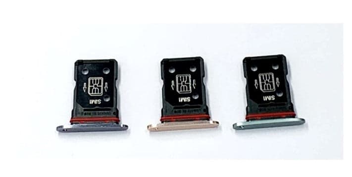 Sim Tray Slot Holder for Oppo Find X2 Black