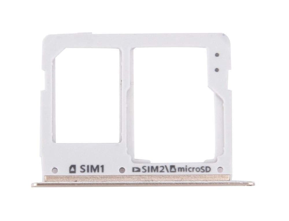 Sim Tray Slot Holder for Samsung Galaxy C5 Gold