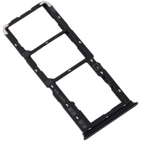 Sim Tray Slot Holder for Vivo S1 Black
