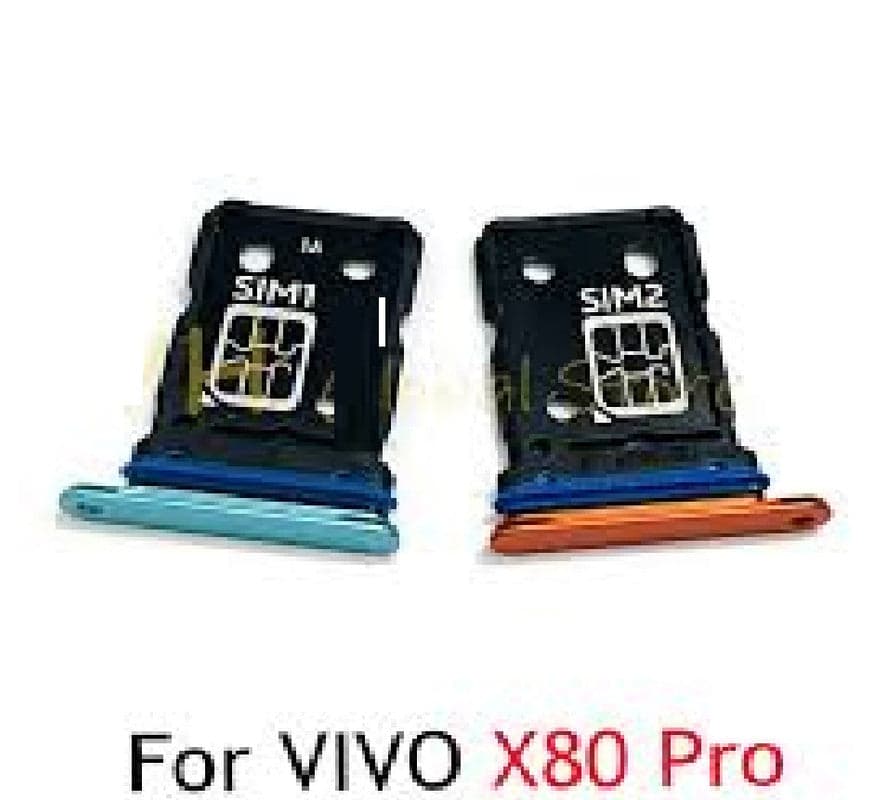 Sim Tray Slot Holder for Vivo X80 Pro Orange