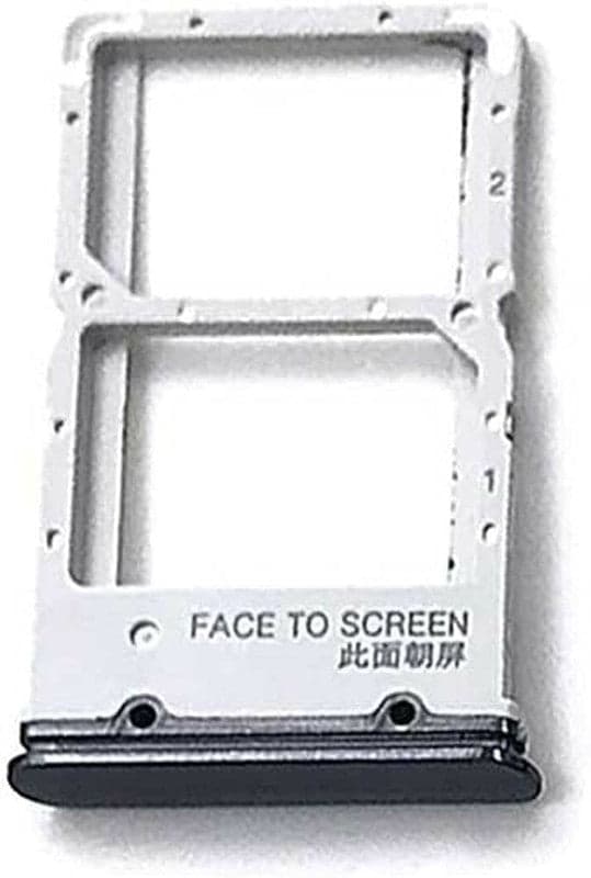 Sim Tray Slot Holder for Xiaomi Redmi K20 Pro Black