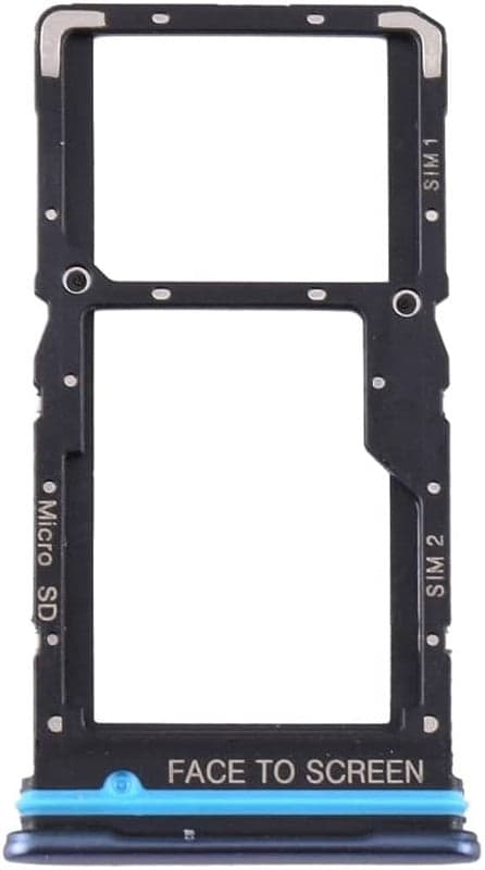 Sim Tray Slot Holder for Xiaomi Redmi Note 10T 5G Blue