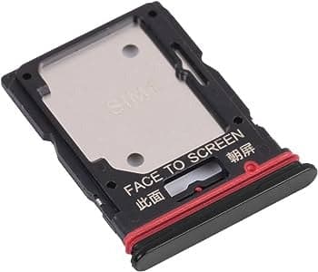 Sim Tray Slot Holder for Xiaomi Redmi Note 11 Pro 5G Black