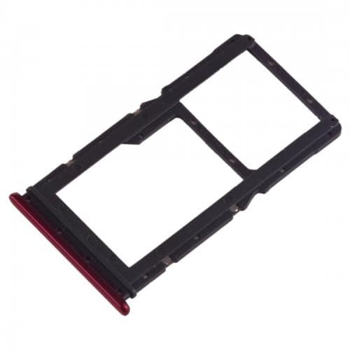 Sim Tray Slot Holder for Xiaomi Redmi Note 7S Red