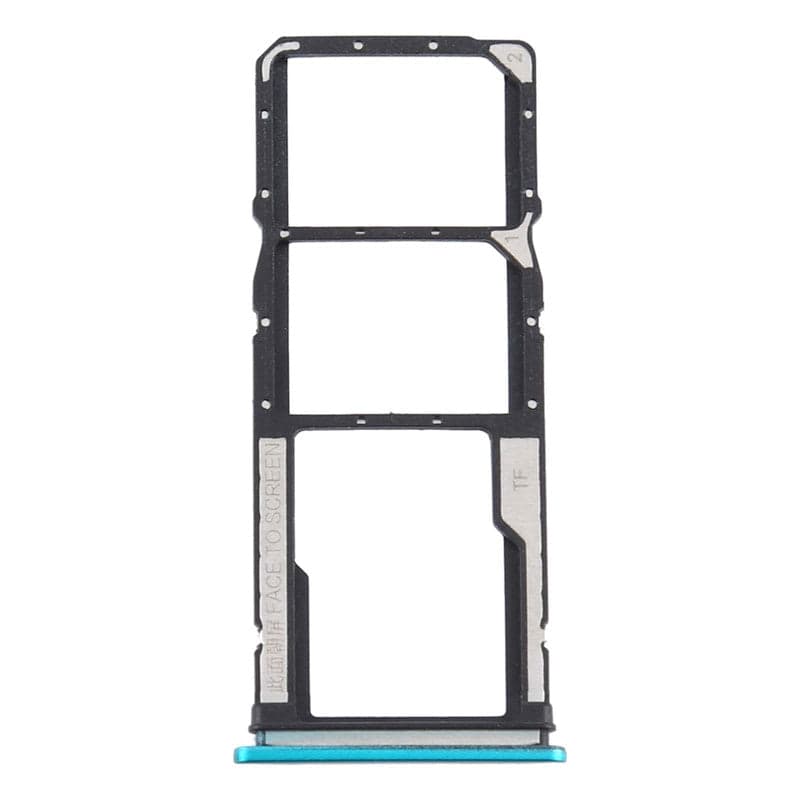 Sim Tray Slot Holder for Xiaomi Redmi Note 9 green