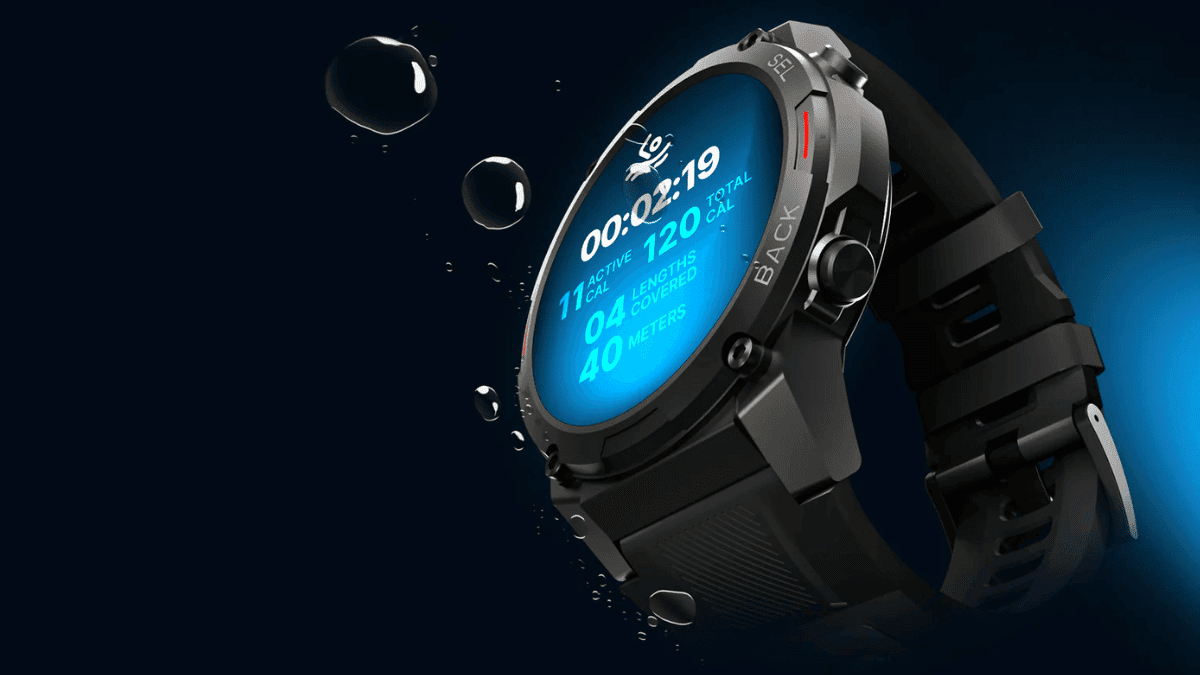 CrossBeats Ignite Atlas GPS Bluetooth Calling Smartwatch
