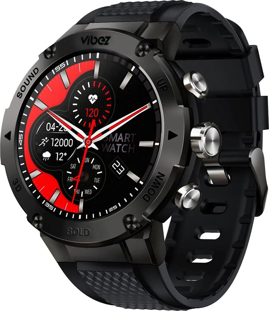 Vibez by Lifelong Bold Smartwatch for Men