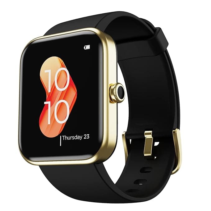 boat Xtend RLT Smart Watch Alexa Built-in, 1.69" (4.2 cm) HD Display, Multiple Watch Faces, Stress Monitor, Heart & SpO2 Monitoring