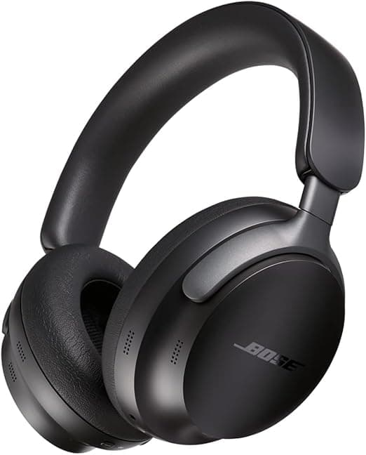 Bose New QuietComfort Ultra Wireless Noise Cancelling Headphones with Spatial Audio, Over-The-Ear Headphones