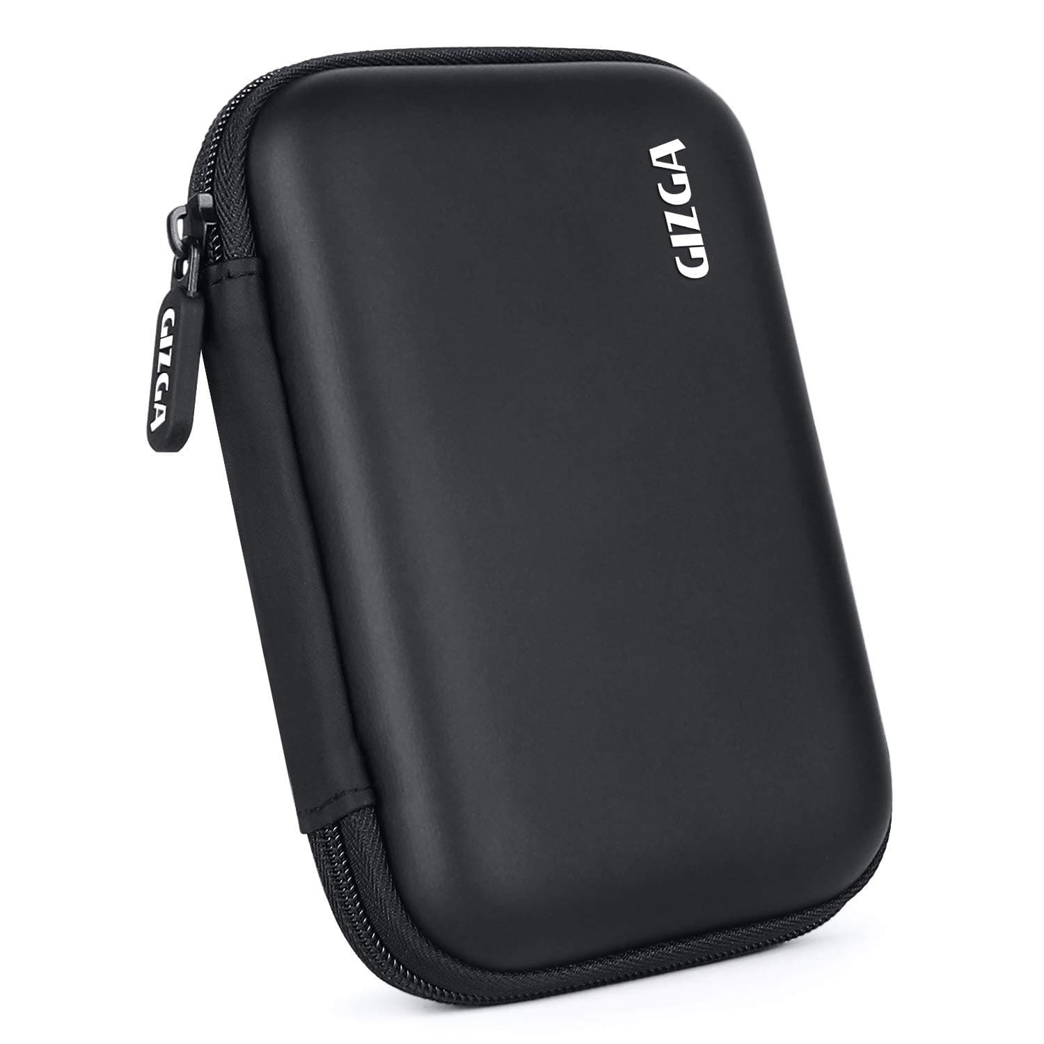 Gizga Essentials Hard Drive Case Shell, 6.35cm/2.5-inch, Portable Storage Organizer Bag for Earphone USB Cable Power Bank Mobile Charger Digital Gadget Hard Disk, Water Resistance Material (medium)