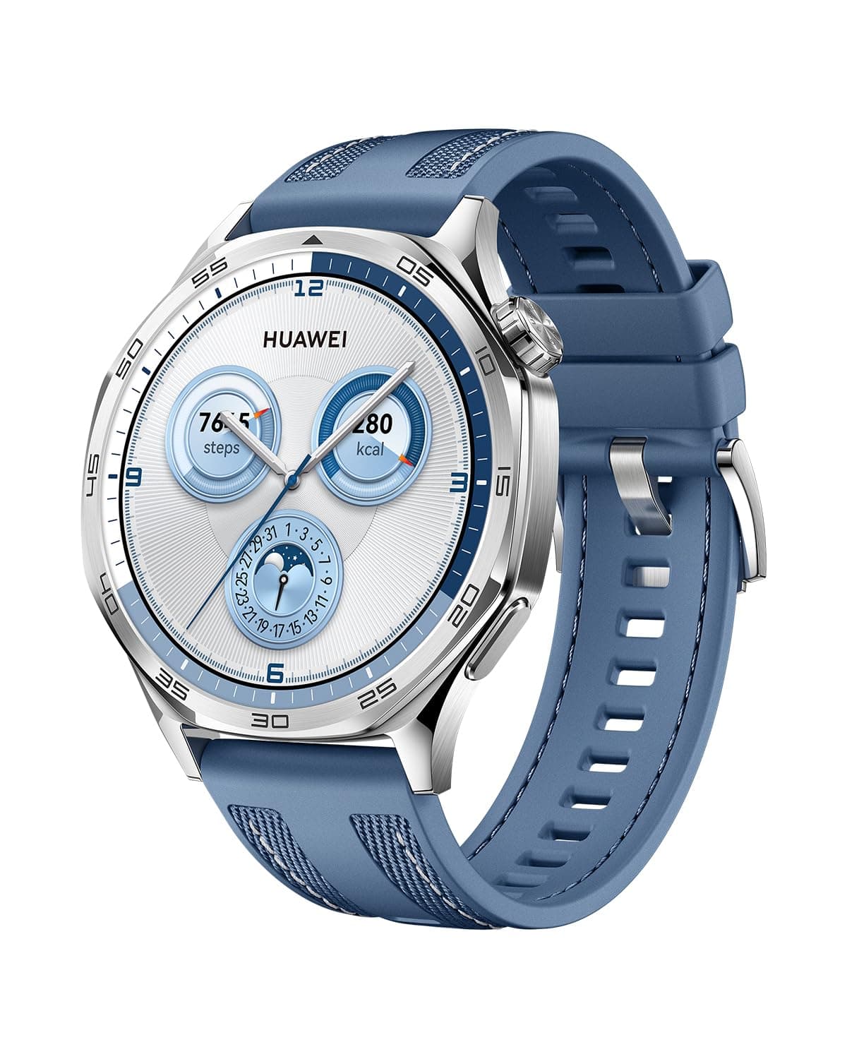 HUAWEI Watch GT 5 46mm Smartwatch, Up to 14 Days Battery Life, iOS & Android Compatible,Built in Maps,
