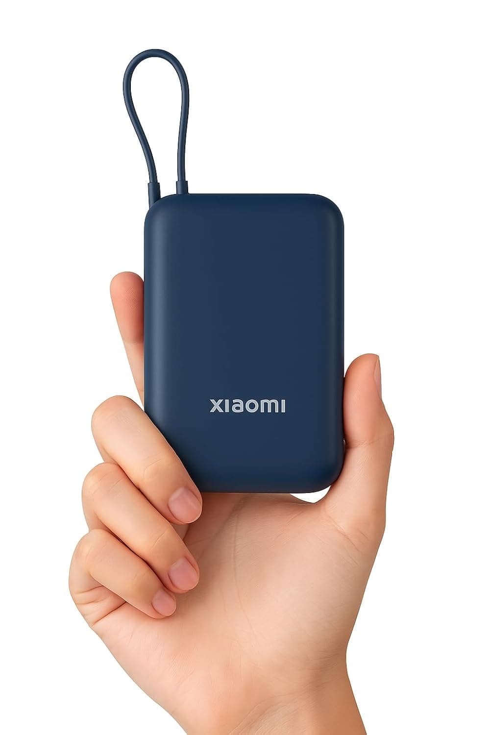 Xiaomi Pocket Power Bank 10000mAh 22.5W Fast Charging|Inbuilt Cable|Slim & Compact|Power Delivery|QC 3.0
