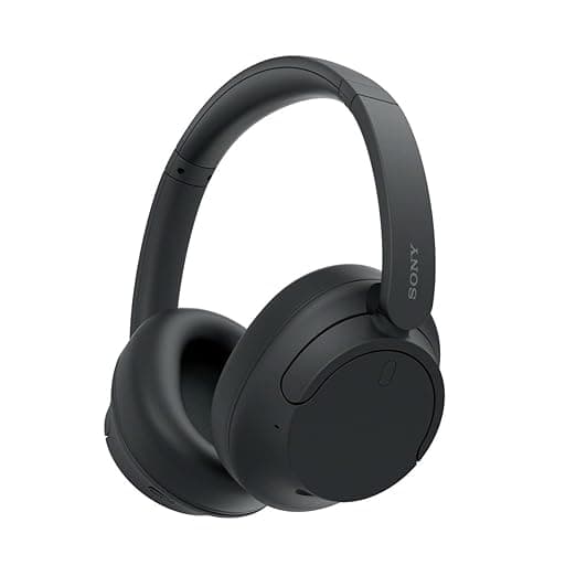 Sony WH-CH720N, Wireless Over-Ear Active Noise Cancellation Headphones with Mic, up to 35 Hours Playtime, Multi-Point Connection, App Support, AUX & Voice Assistant Support for Mobile Phones