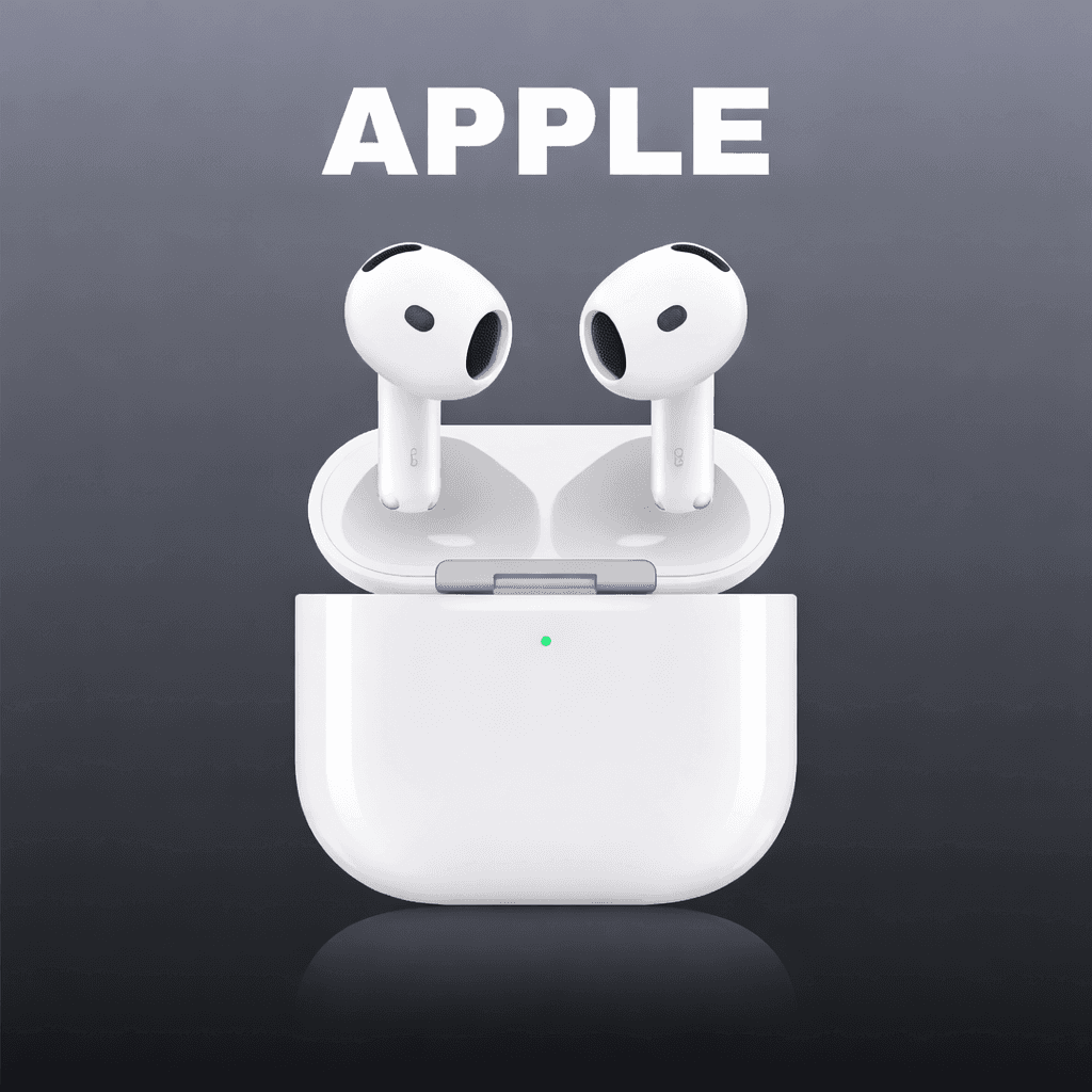 Apple AirPods 4 with ANC Replacement — left side / White
