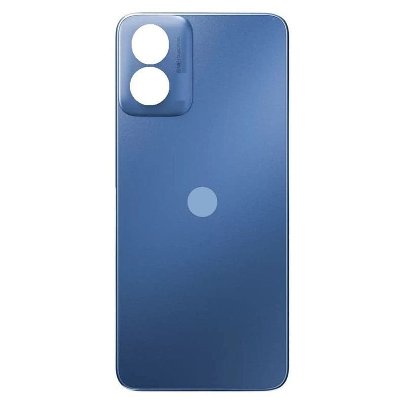 Back Panel for Moto G04 Blue