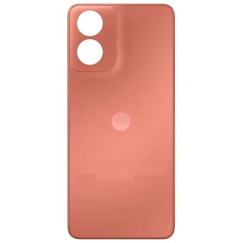 Back Panel for Moto G04 Orange