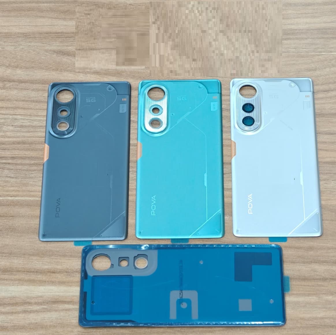 Back Panel for Tecno Pova Curve Black