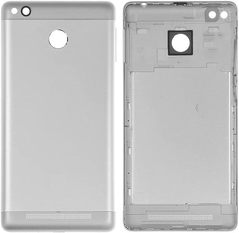 Back Panel for Xiaomi Redmi 3 Silver