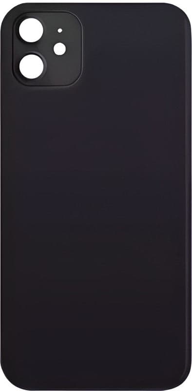 Back Panel Glass for Apple iPhone 12 Mini Black