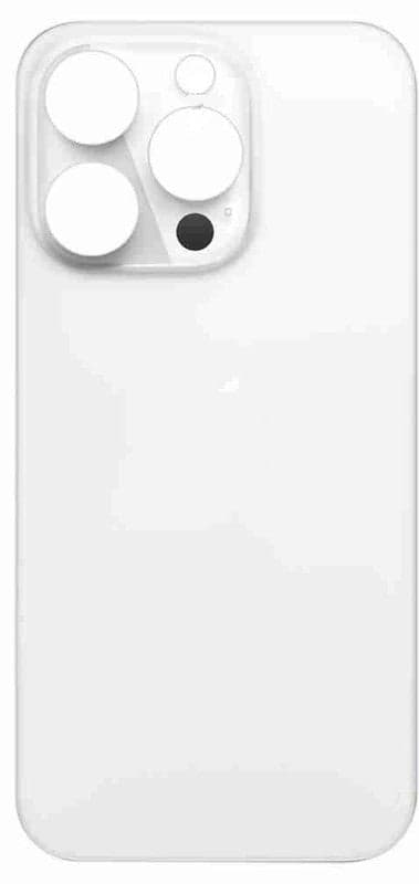 Back Panel Glass for Apple iPhone 14 Pro Max Silver