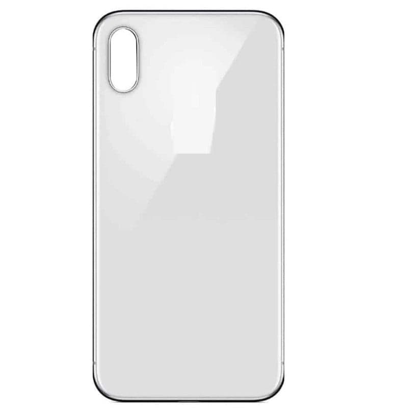 Back Panel Glass for Apple iPhone XS Silver