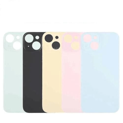 Back Panel Glass for Iphone 15 Plus Silver