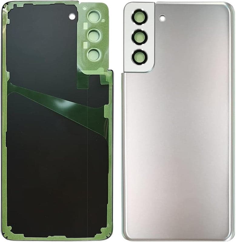 Back Panel Glass With Camera Lens for Samsung Galaxy S21 Plus Phantom Silver