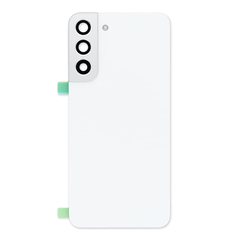 Back Panel Glass With Camera Lens for Samsung Galaxy S22 Plus Phantom White